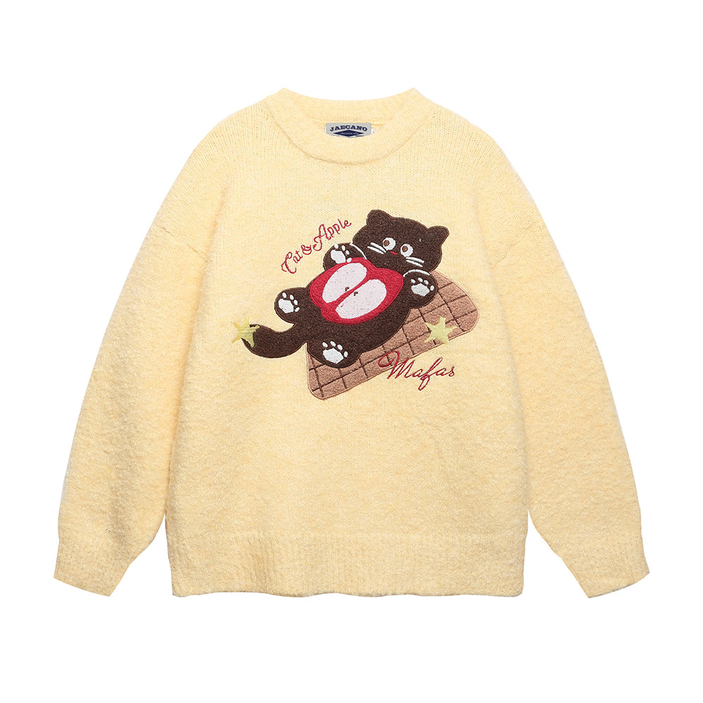 Cute Kitten Casual Sweater