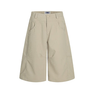 Loose straight pants