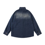 復古水洗牛仔襯衫