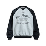 Casual color-blocked sweatshirt