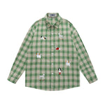 可愛小狗長袖襯衫