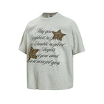 星星貼布情侶短袖