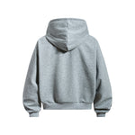 Retro Print Hooded Jacket