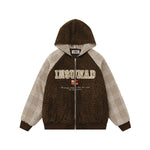 Leopard print casual cotton jacket