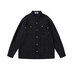 Simple Striped Long Sleeve Shirt