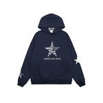 復古簡約連帽衛衣