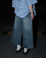 趣味刺綉牛仔褲