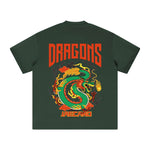 DRAGONoversize情侶短袖