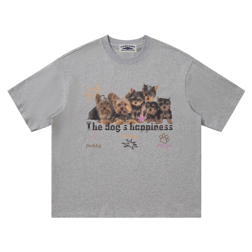 復古狗狗短袖