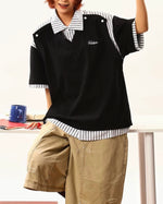 가짜 투피스 반팔