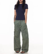 Vintage Loose Washed Overalls