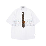 卡通小狗短袖襯衫