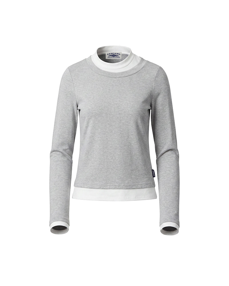Color-blocked patchwork inner base layer