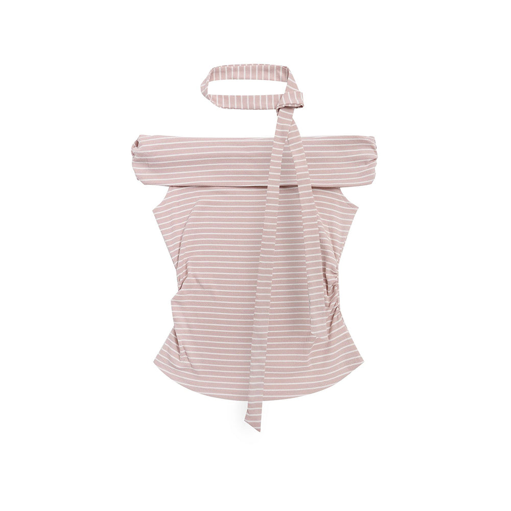 사랑스러운 오프숄더 반팔