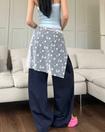 Retro casual trousers (women's)
