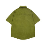 復古短袖襯衫