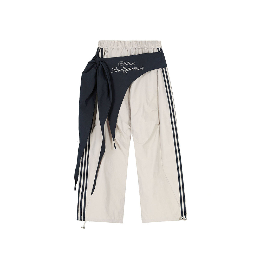 Retro casual trousers