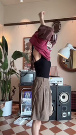 아메리칸 레트로 스티치 스포츠 반소매