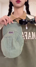 美式復古插肩袖短袖