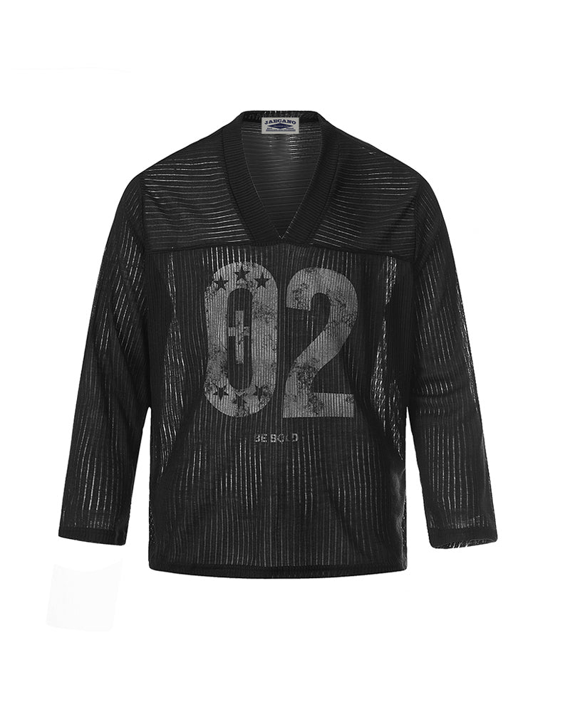 Loose-fitting casual long-sleeved
