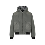 Patchwork cotton-padded jacket