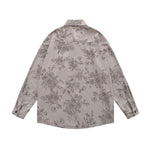 Floral Tie Long Sleeve Shirt