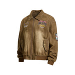 빈티지 자수 칼라 코트