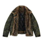 Casual camouflage cotton jacket