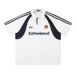 Colorblock polo short sleeves