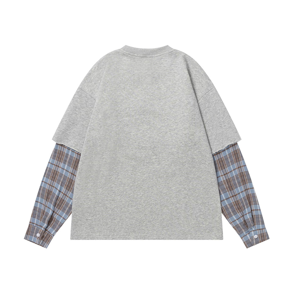 臘腸小狗假兩件長袖