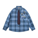 探頭小狗長袖襯衫