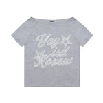 Simple loose short sleeves (women's)