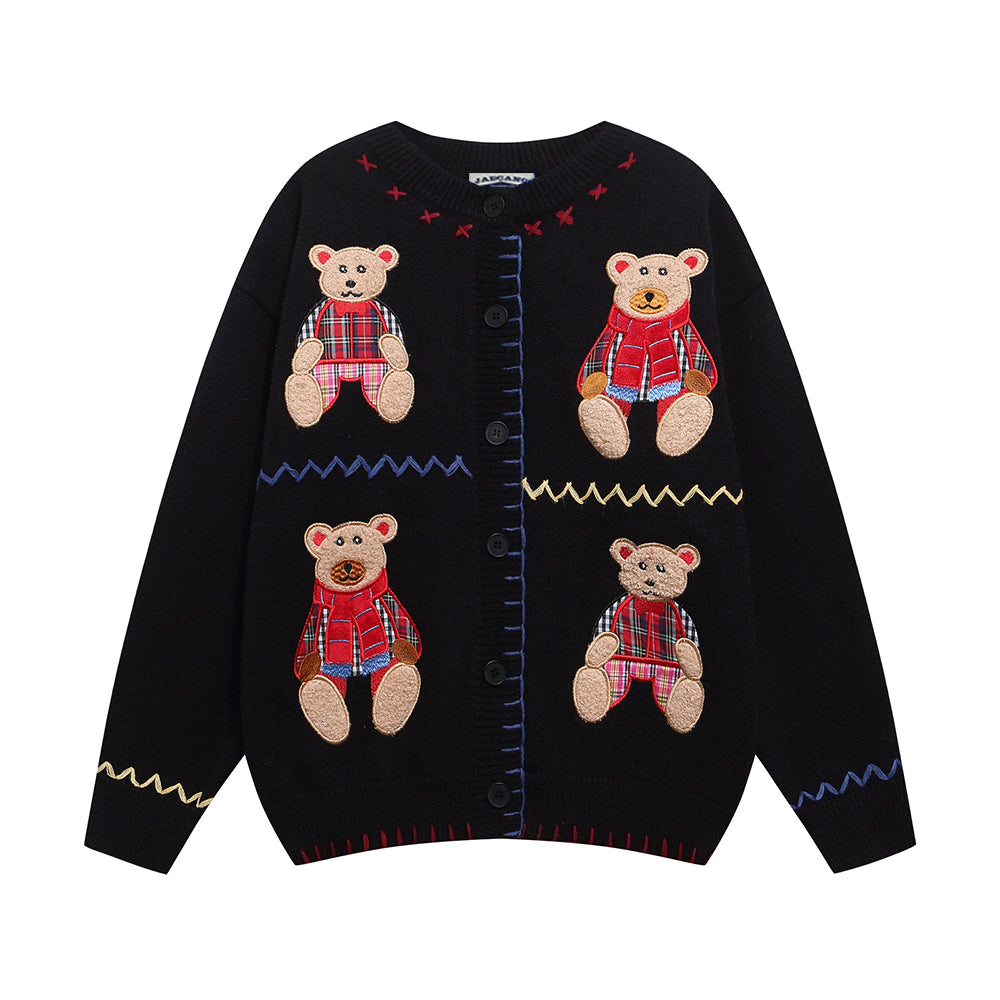 可愛小熊針織衫