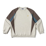 Fleece-lined crew neck sweatshirt